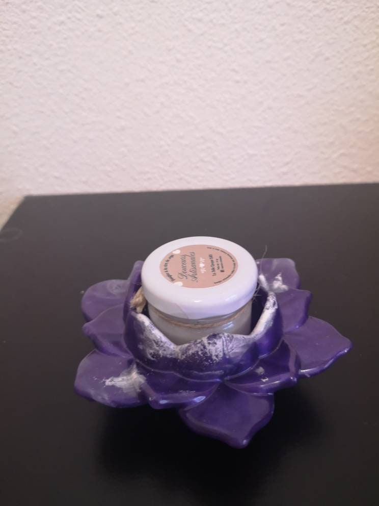 Bougeoirs Fleurs de Lotus