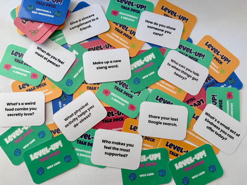 Conversation Cards for High School | Conversation Cards for Teens ...