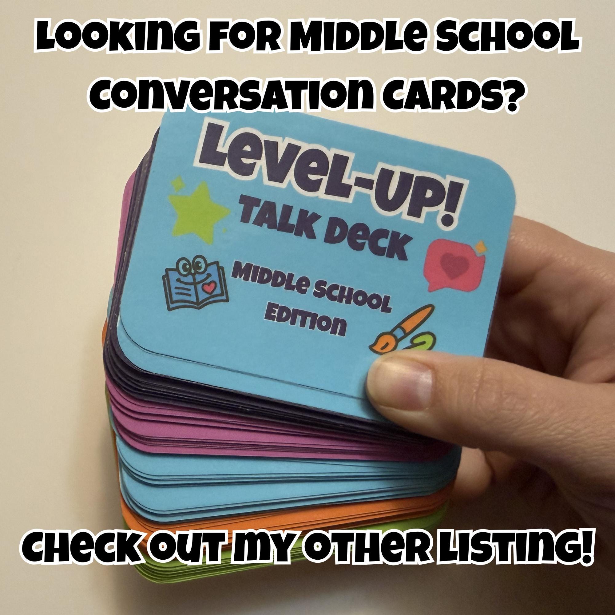 Conversation Cards for High School | Conversation Cards for Teens ...