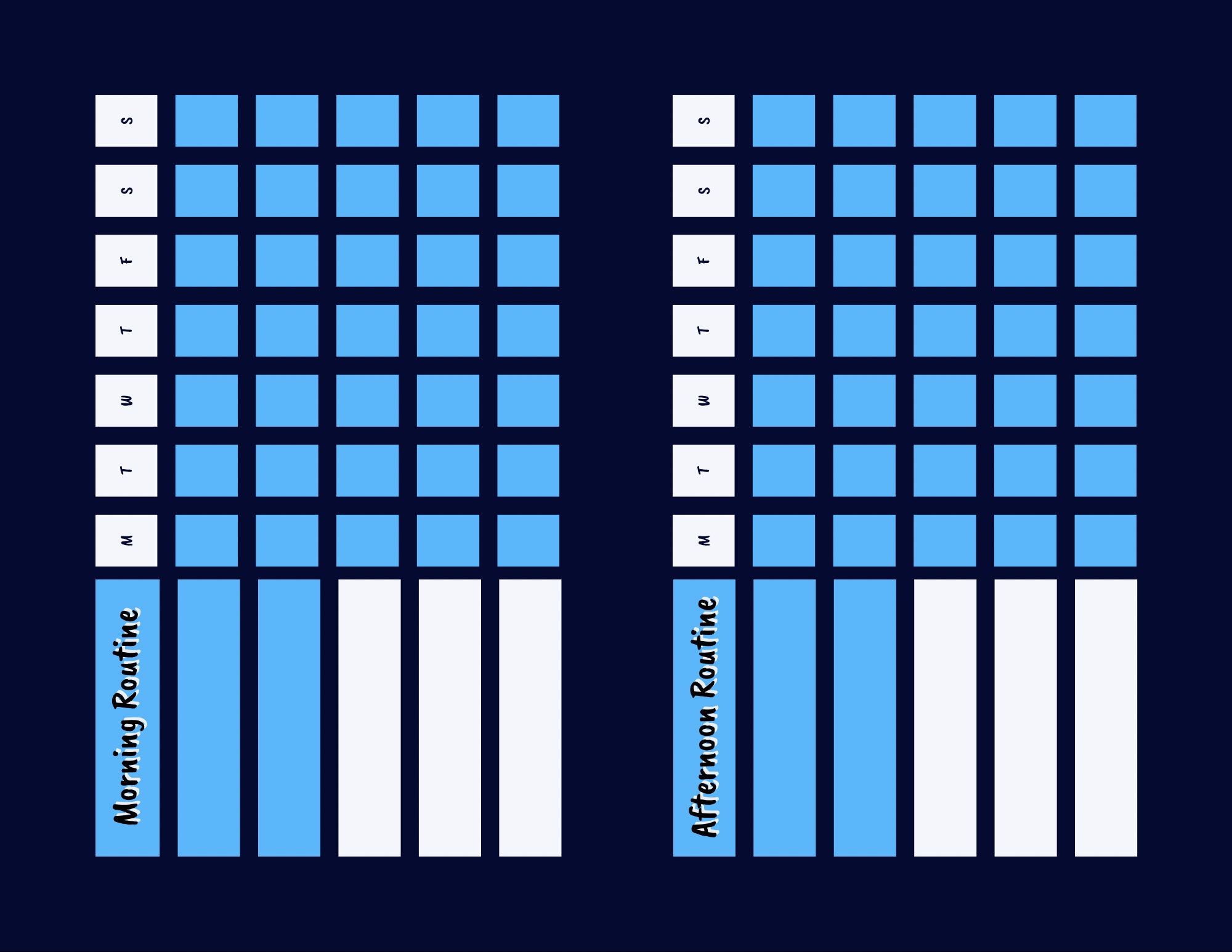 Routine Chart Childrens Routine Chart Printable Routine Chart Daily
