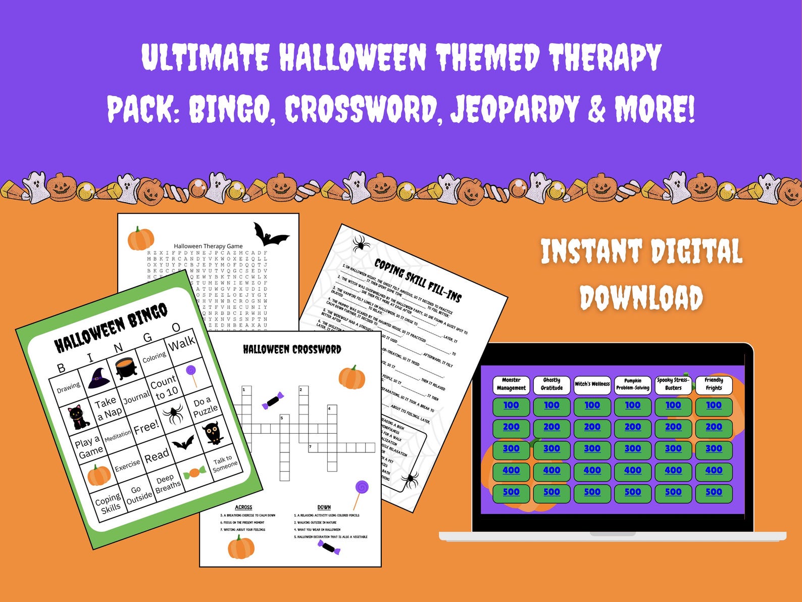 Coping Skills Therapy Communication Skills Game Counseling Game Virtual ...