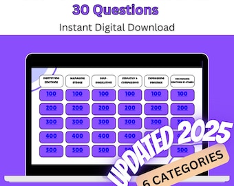 Coping Skills Therapy Game Counseling Game Emotional Intelligence Virtual Game Group Therapy Game Group Therapy Activity Counseling Activity