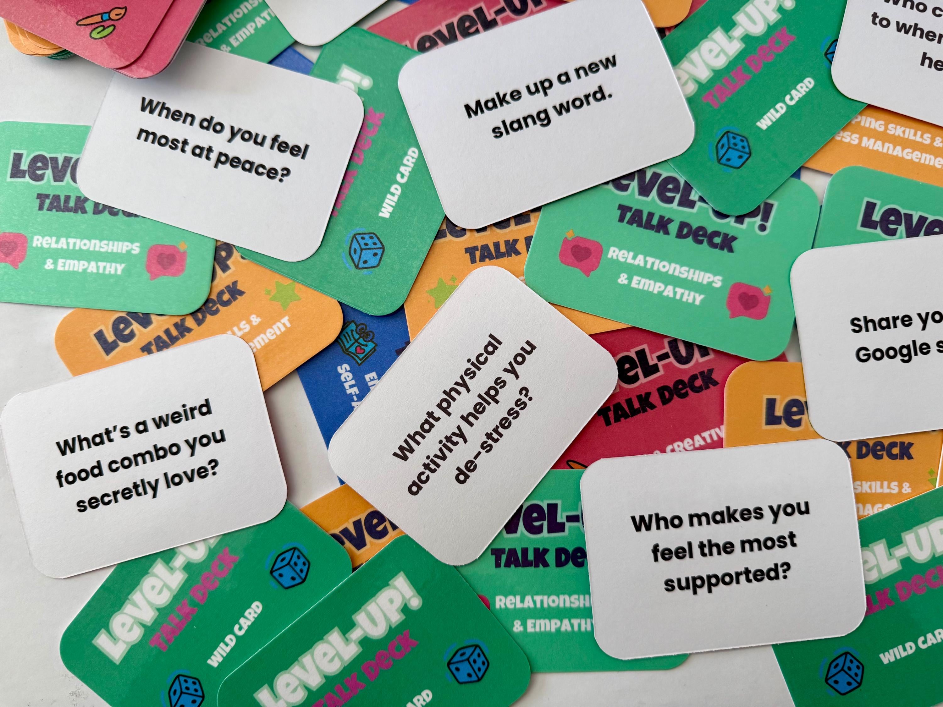 Conversation Cards for High School | Conversation Cards for Teens ...