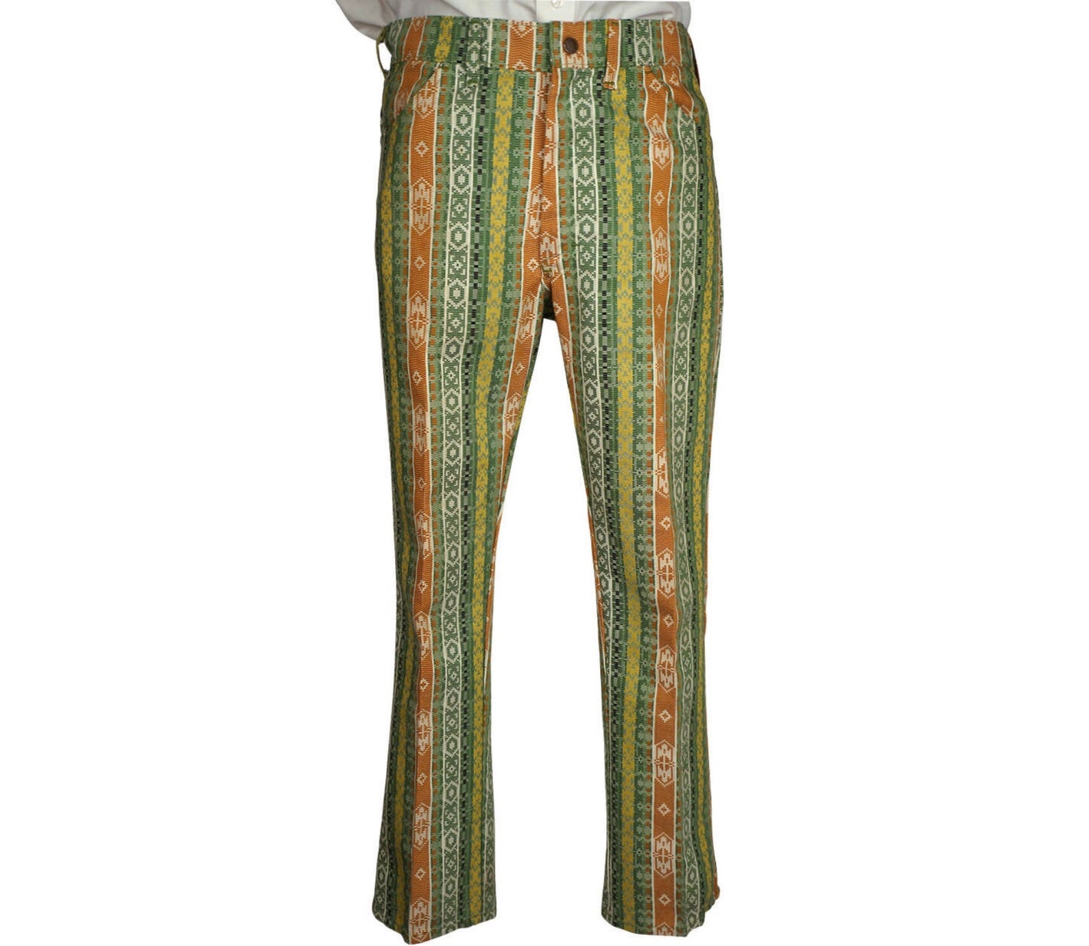 Vintage 1970s Multicolored Sears Unisex Pants | Etsy