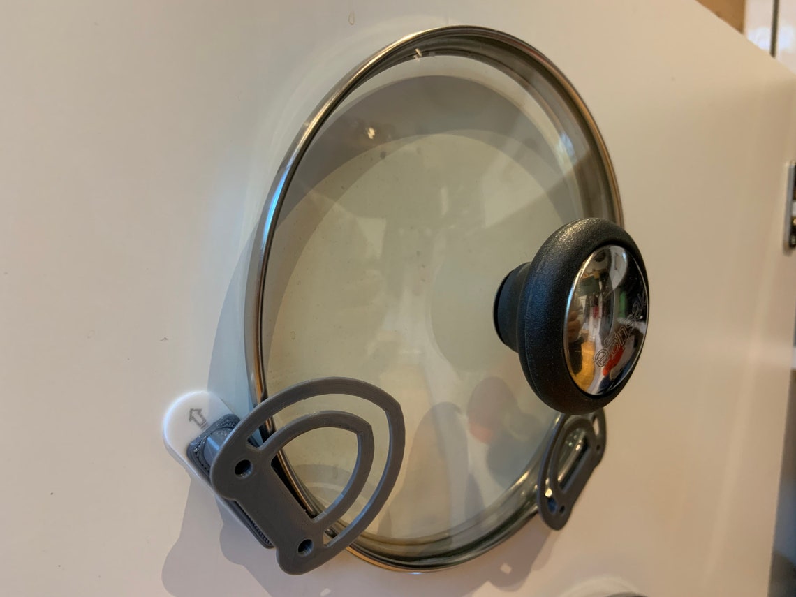 Saucepan Lid Holder Etsy