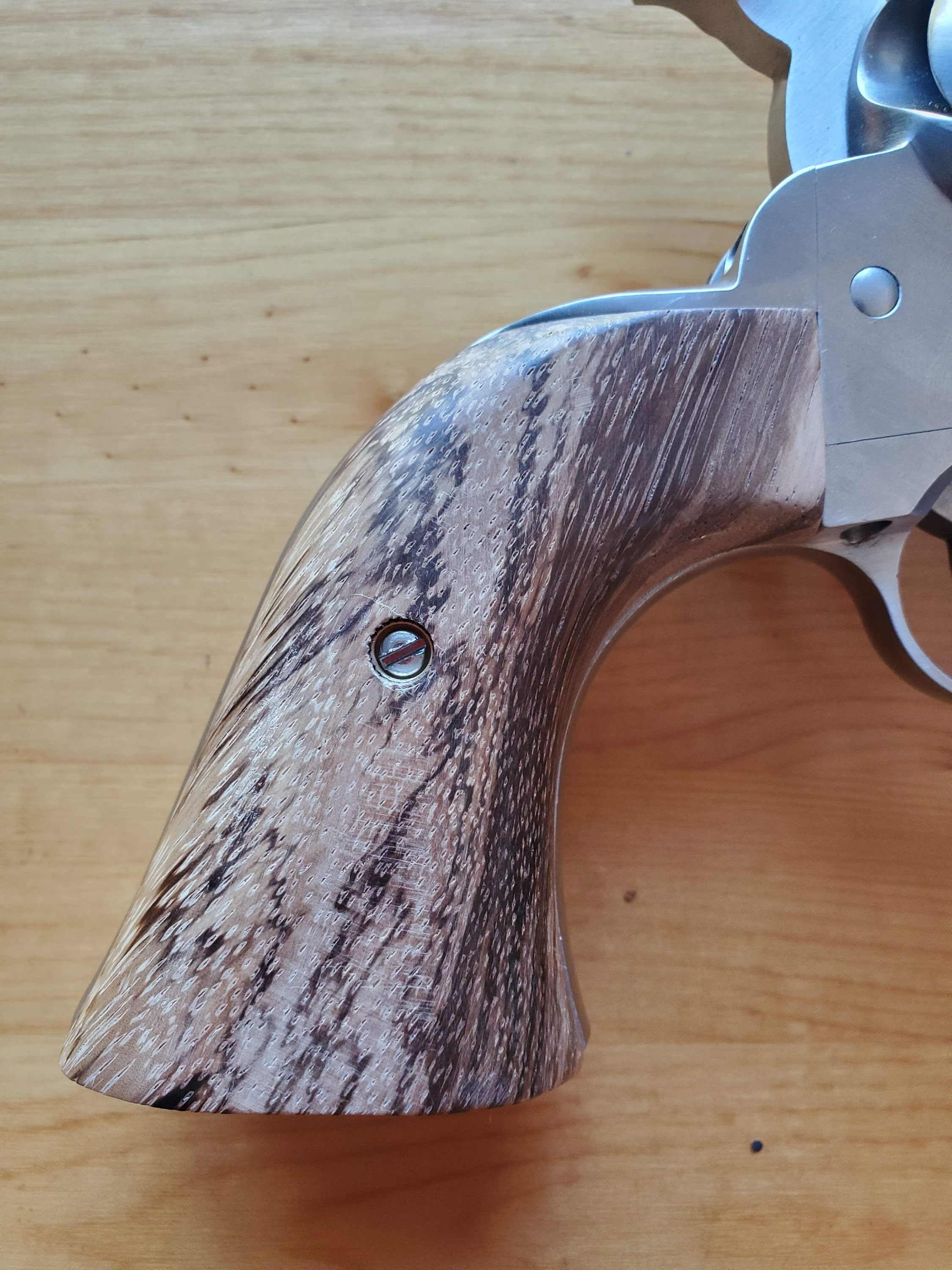 Zebrawood grips for Singleaction revolvers Etsy