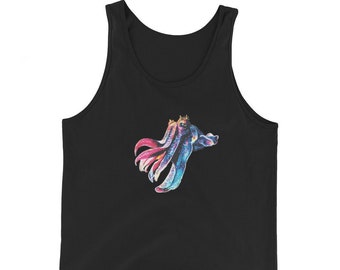 Giant Rainbow Cuttlefish Unisex Tank Top