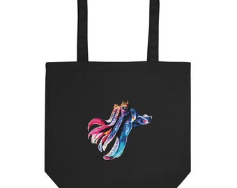 Giant Rainbow Cuttlefish Eco Tote Bag