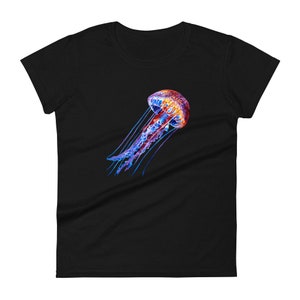Nightlight Jellyfish Women&#39;s short sleeve t-shirt