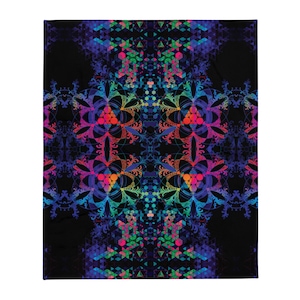 Electric Sunshine Throw Blanket