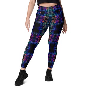 Electric Sunshine Leggings with POCKETS