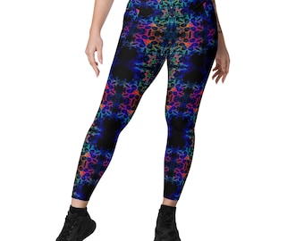 Electric Sunshine Leggings with POCKETS