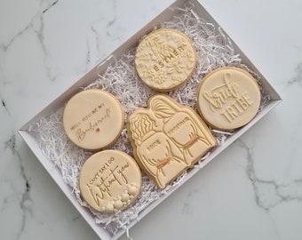 Be My Bridesmaid - VEGAN personalised cookie set