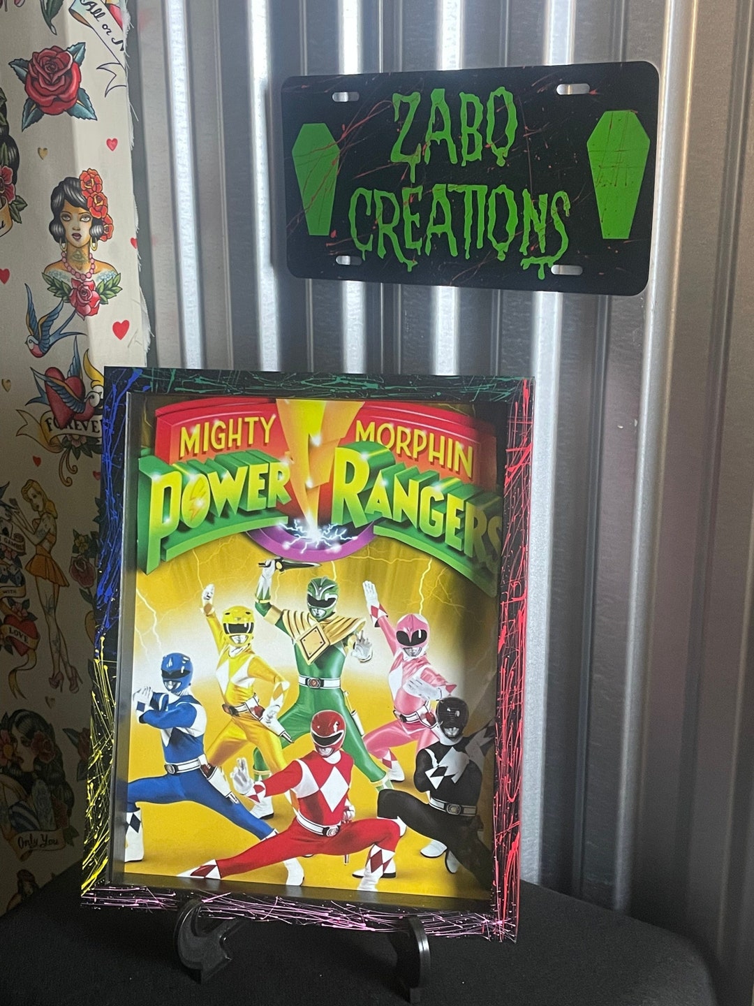 Park Ranger Shadow Box Power Rangers 11x14 Inch Shadowbox - Etsy