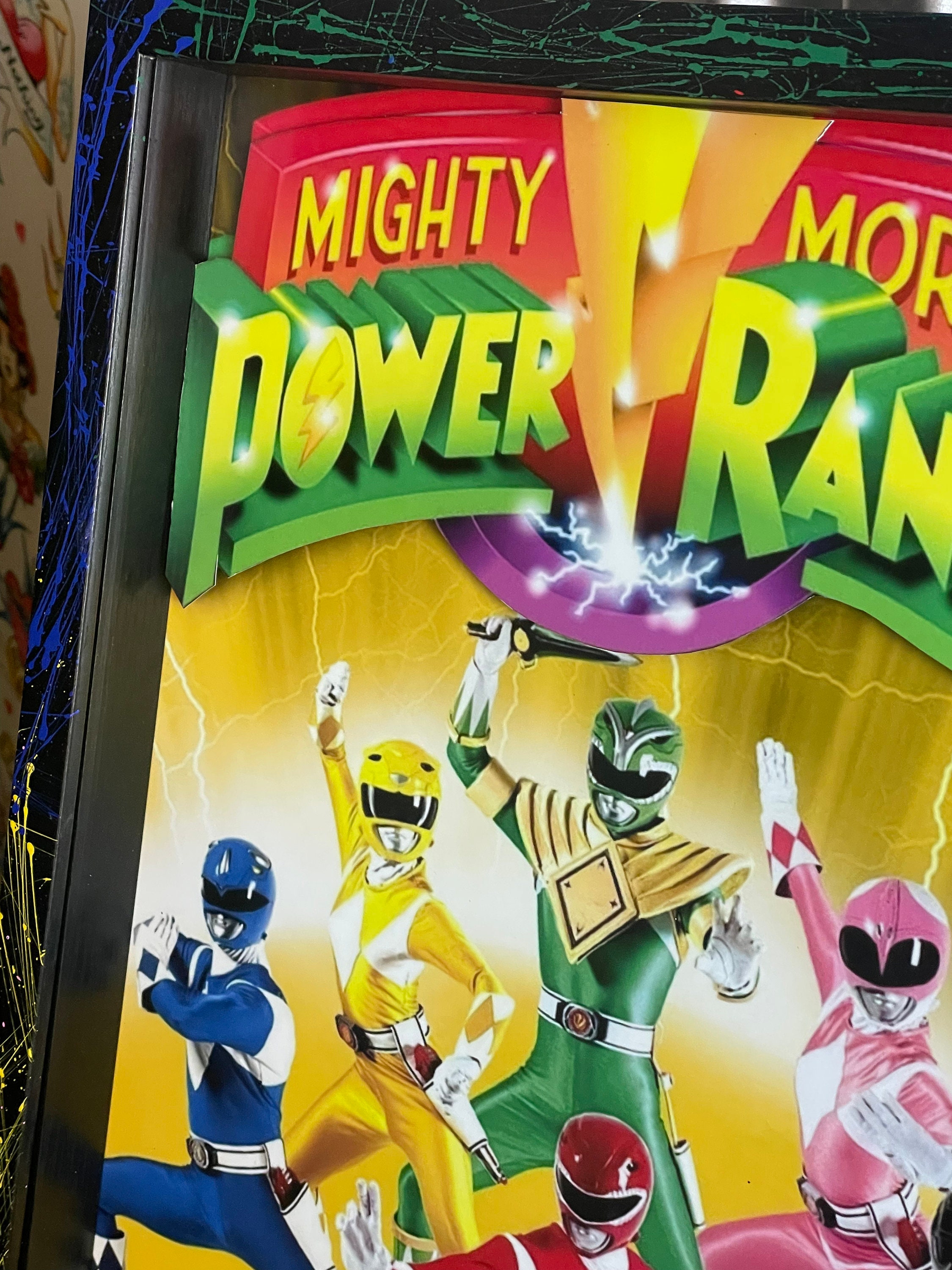 Park Ranger Shadow Box Power Rangers 11x14 Inch Shadowbox - Etsy