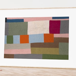 Fred | Printable art | Vintage quilt wall art | Exhibit Goods | Museum quality prints | Instant JPG for wall decor and DIY crafts