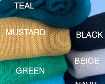 Oversized Mohair V-Neck Jumper: Chunky Knit Relaxed Fit Sweater