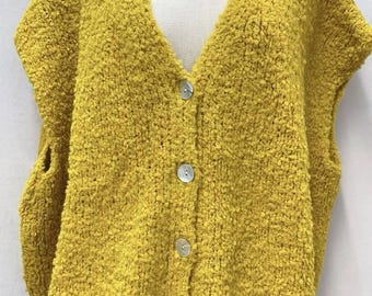 10colours sleeveless alpaca sweater