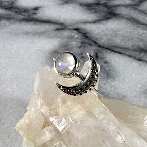Etsy moon ring store