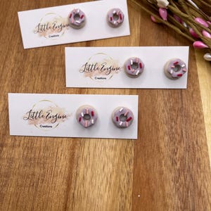 Doughnut Stud Earrings