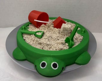 Miniature Turtle Sandbox – Desk Decor & Stress Relief