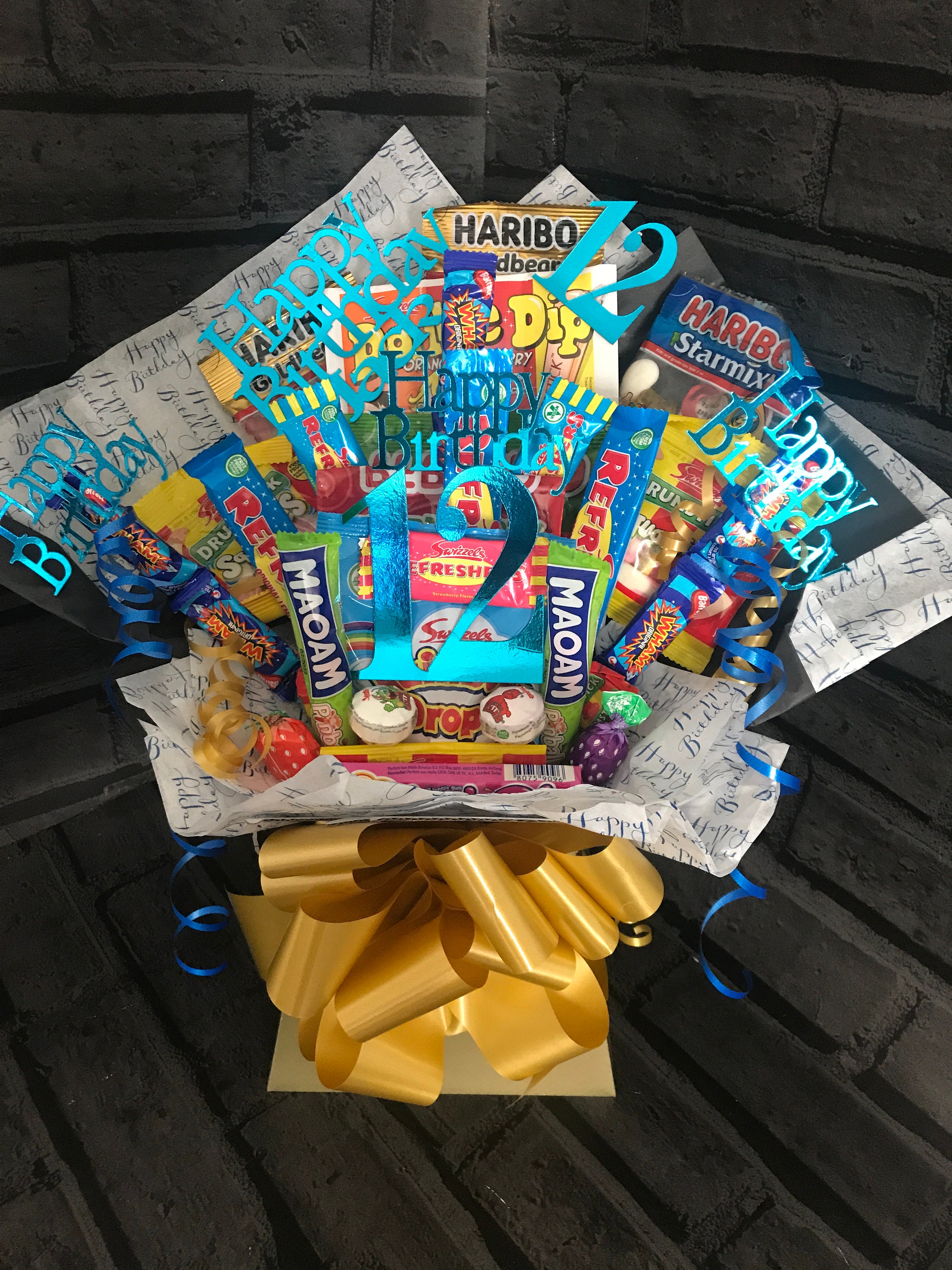 Birthday Sweets Chocolate Bouquet Etsy