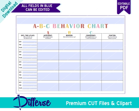 Le tableau du comportement [Printable]