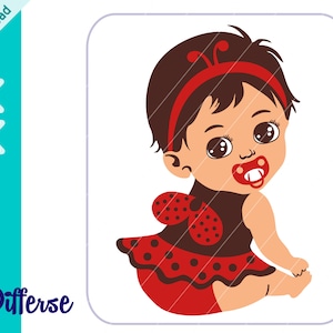 Baby Ladybug SVG / SVG Cut File & PNG / Newborn svg / Baby Girl svg / Ladybug Baby Shower svg / Love Bug svg / Baby svg / Lady Bug svg