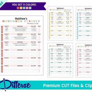 Editable Homeschool Printable Bundle for Kids | Homeschool Planner ...