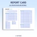Editable Homeschool Report Card | Report Card Template | Homeschool ...