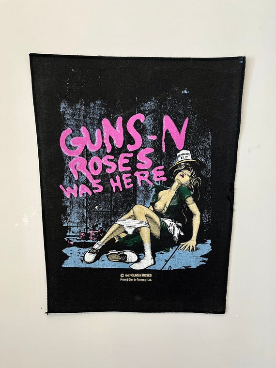 EXTREMELY RARE 1987 Guns N Roses Was Here Vintage 