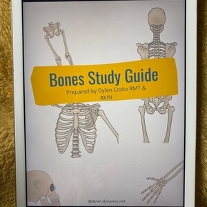 Bones Study Guide