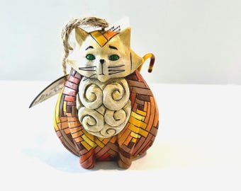 Jim Shore Heartwood Creek Cat - Etsy