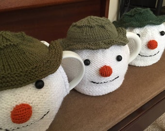 Snowman Tea Cosy Knitting Pattern