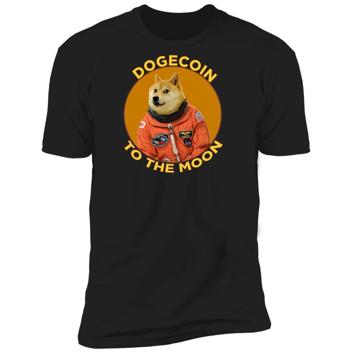 DogeCoin T-Shirt DogeCoin To The Moon DOGE Crypto T shirt | Etsy