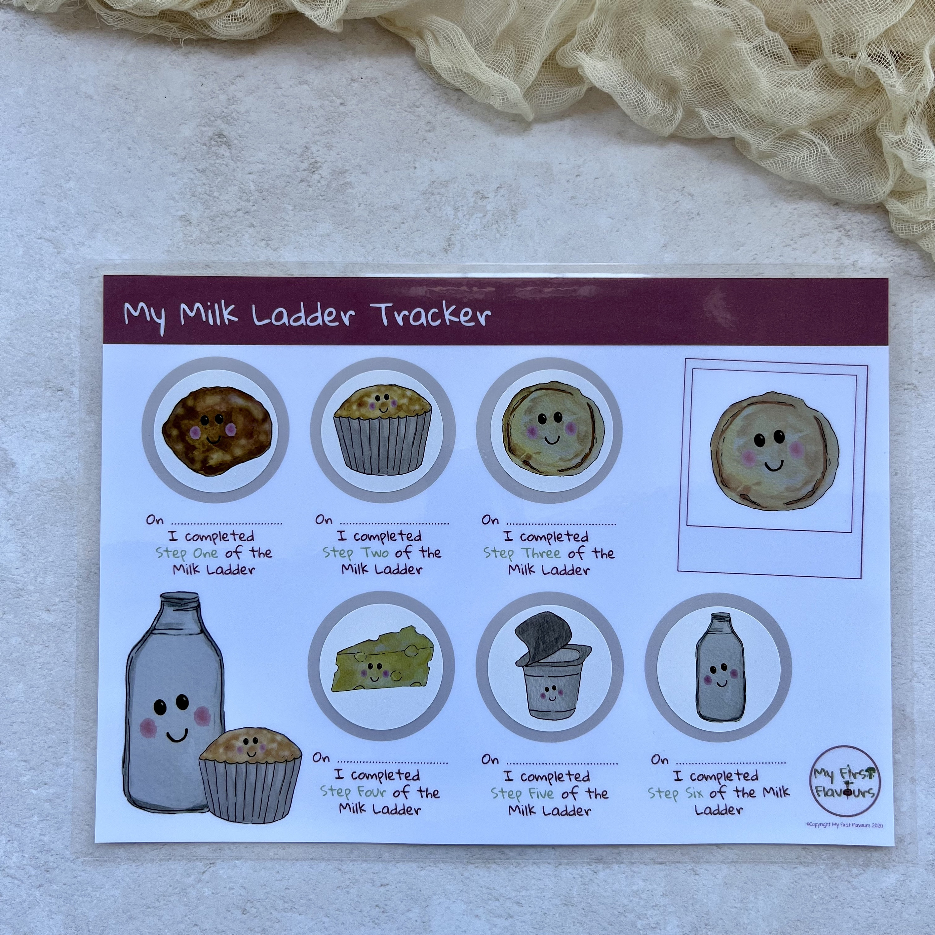 CMPA Imap 6 Step Milk Ladder Tracker Etsy UK