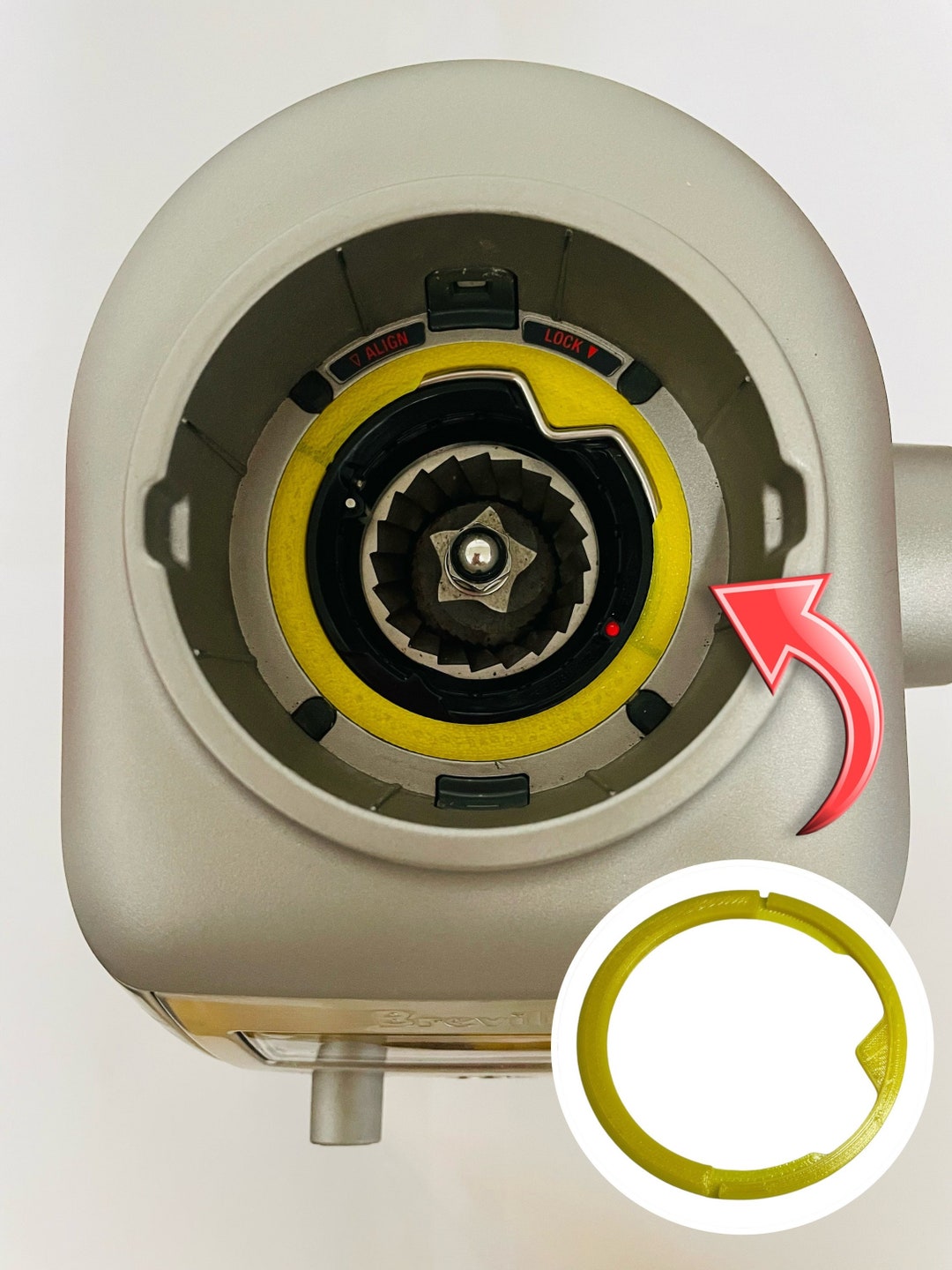 Upper Burr Rubber Seal / Gasket for Breville Barista Express / Etsy