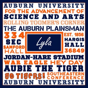 Collegiate Catchall Acrylic Tray - Monogrammed College Tray - Personalized Tray - Dorm Decor bild 16