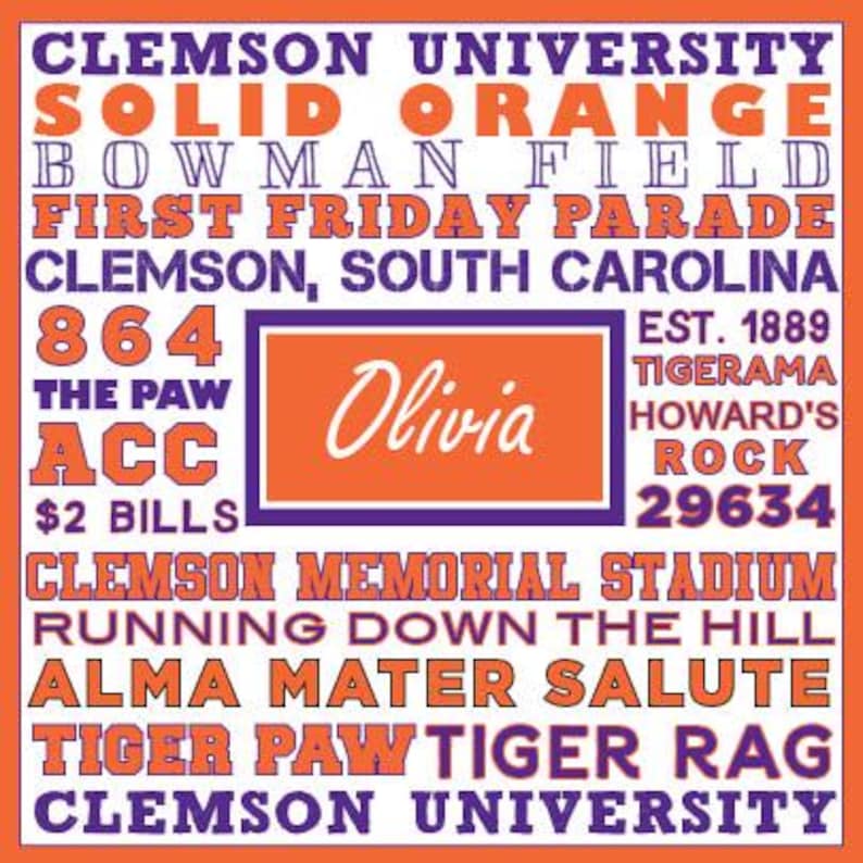 Collegiate Catchall Acrylic Tray - Monogrammed College Tray - Personalized Tray - Dorm Decor bild 10