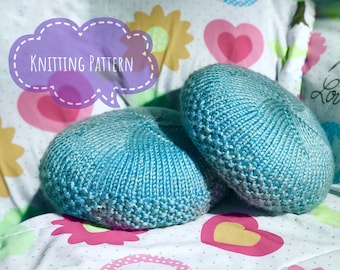 Knitting Pattern - Space Macaron Pillow - Inspired by The Child’s Favorite Macaron from The Mandalorian
