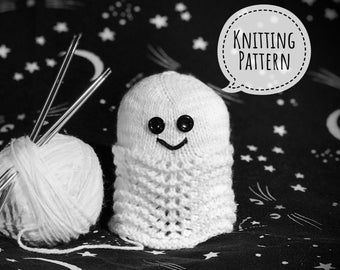 Knitting Pattern - Lace Ghost Plush