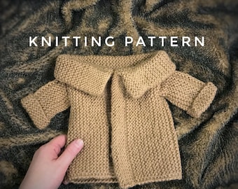 For Grogu Knitting Pattern - Original Robe for Grogu / Baby Yoda - Inspired by The Mandalorian - Beginner Friendly