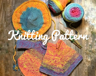 For Grogu Knitting Pattern - Baby Yoda Party Ensemble - Fits the 11 inch Baby Yoda plush