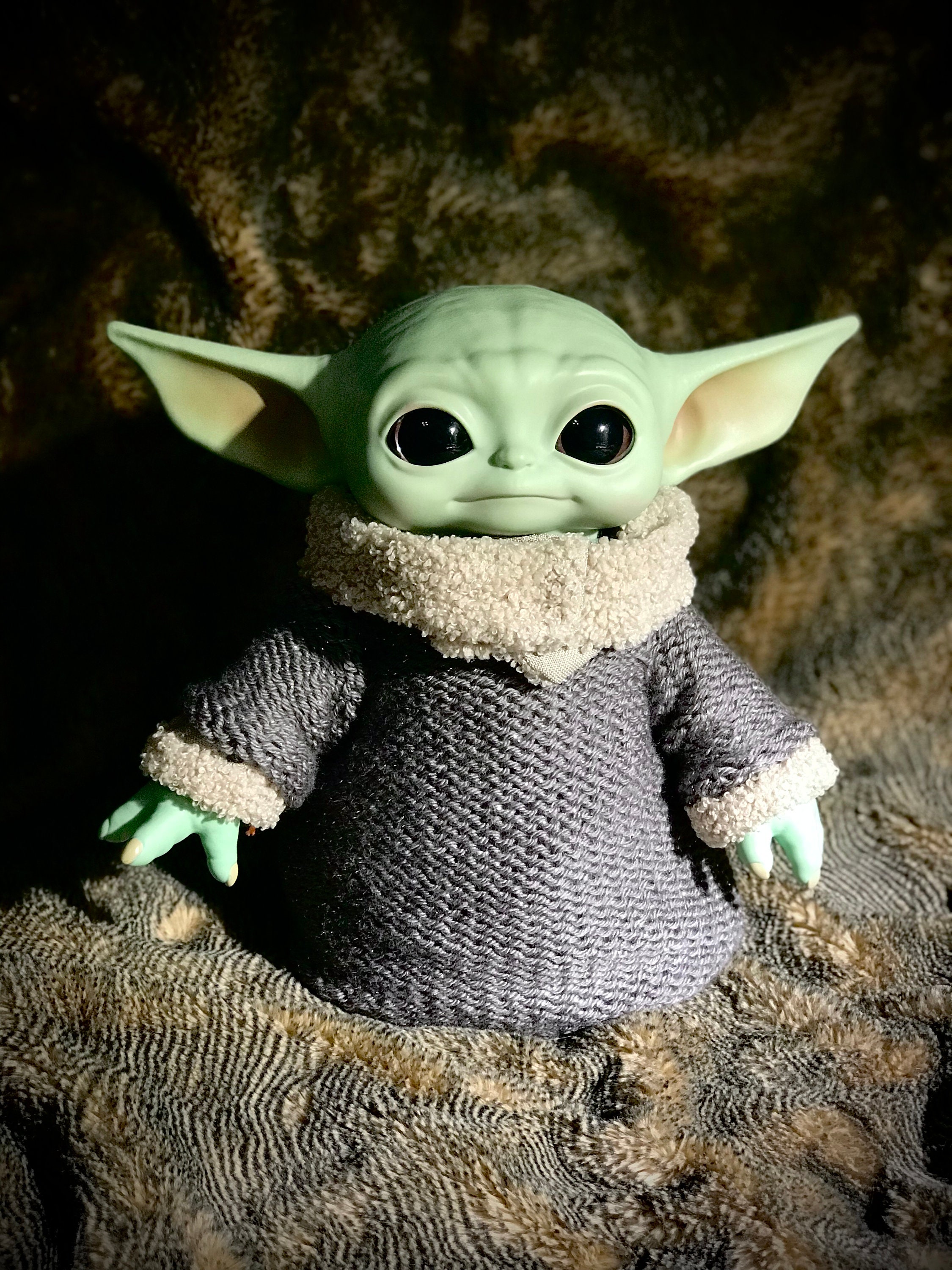 Beskar Chainmail Shirt for Grogu/baby Yoda Hand Knit With Super Soft ...