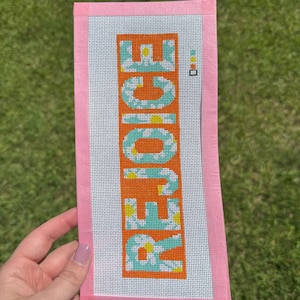 Alégrate - Kits de marcapáginas bordados a mano - Manualidades cristianas/DIY