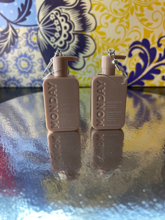 Monday Shampoo and Conditioner Mini Brands Earrings Etsy