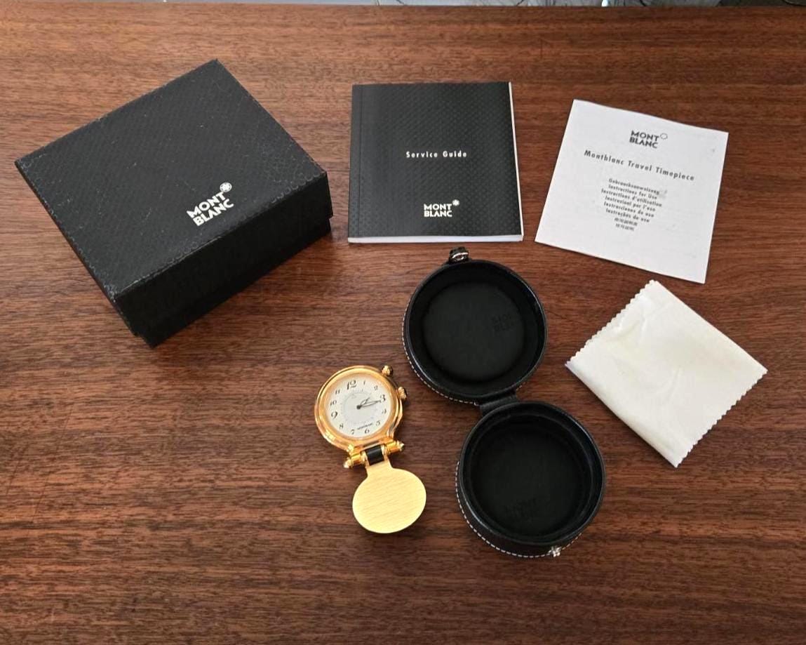 Montblanc Travel Clock - Etsy