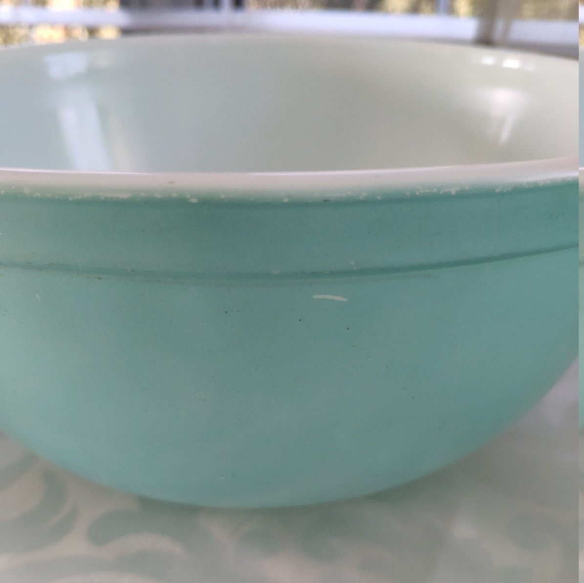 Vintage Pyrex 404 4 Qt. Robins Egg Blue Mixing Bowl – The Cupboard Shop NJ