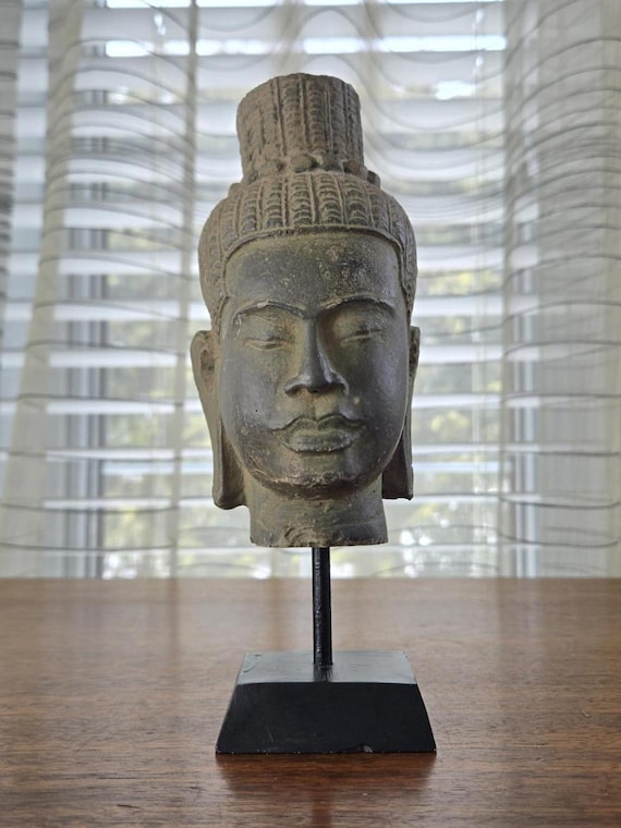 コレクター収集品 タイ クメール様式 大型 磚仏 （D） コレクター収集