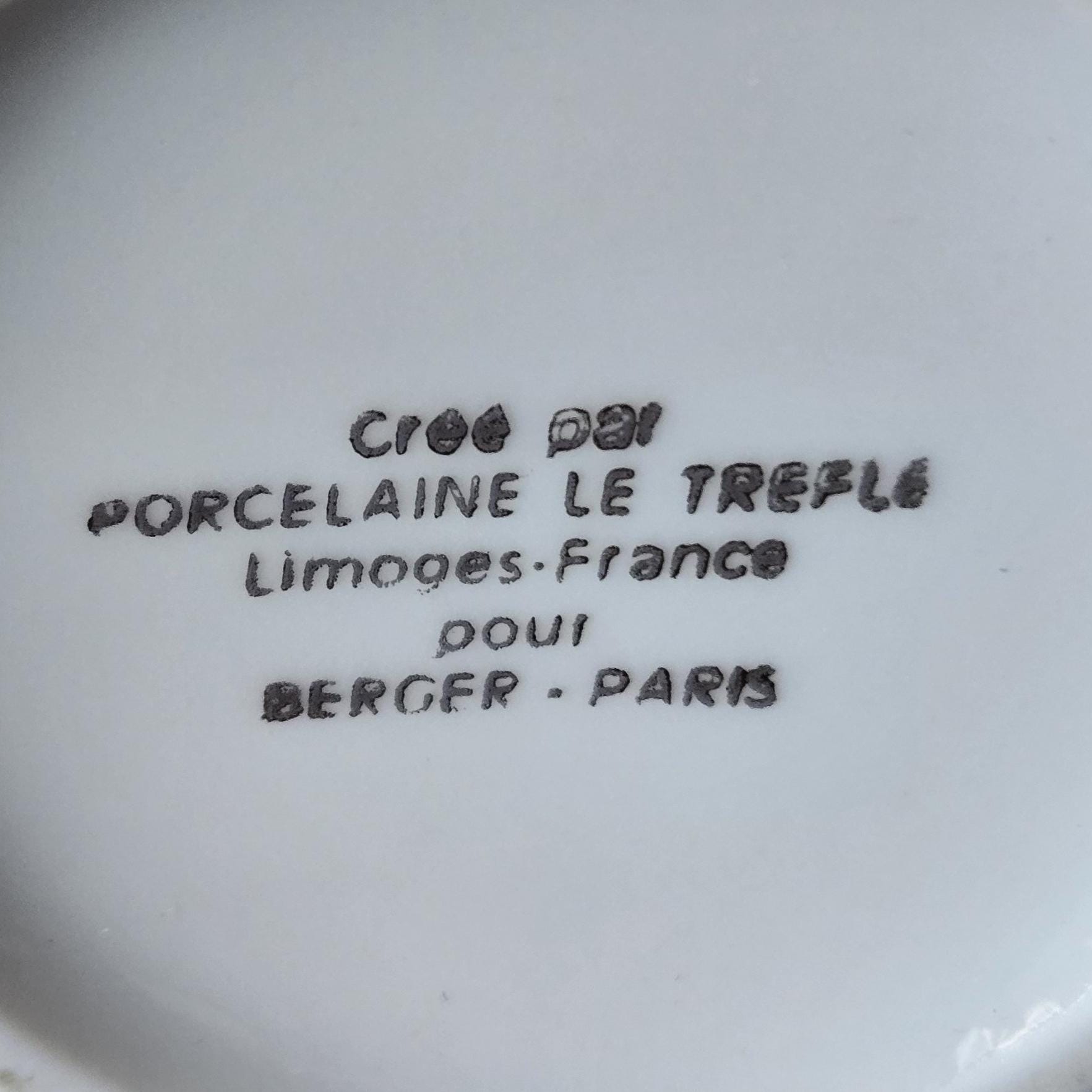 Lampe Berger Paris Limoges Porcelaine Le Trefle Pink Cherry